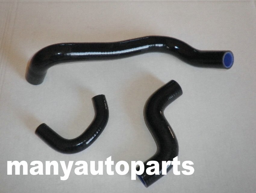 Manguera de silicona para radiador de NISSAN Micra/March/Verita/Z10 Cube/K11/NCVT CG13DE, roja