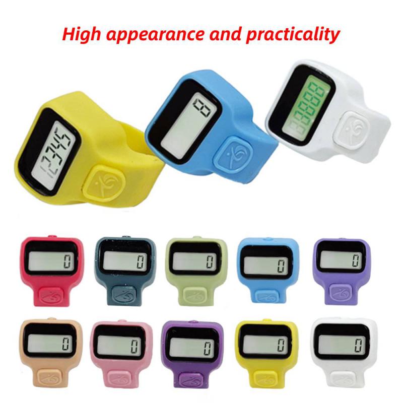 Counting Electronic Counter Unique Mini Ring Counting Electronic Convenient Tool People Counter Easy To Use Counter