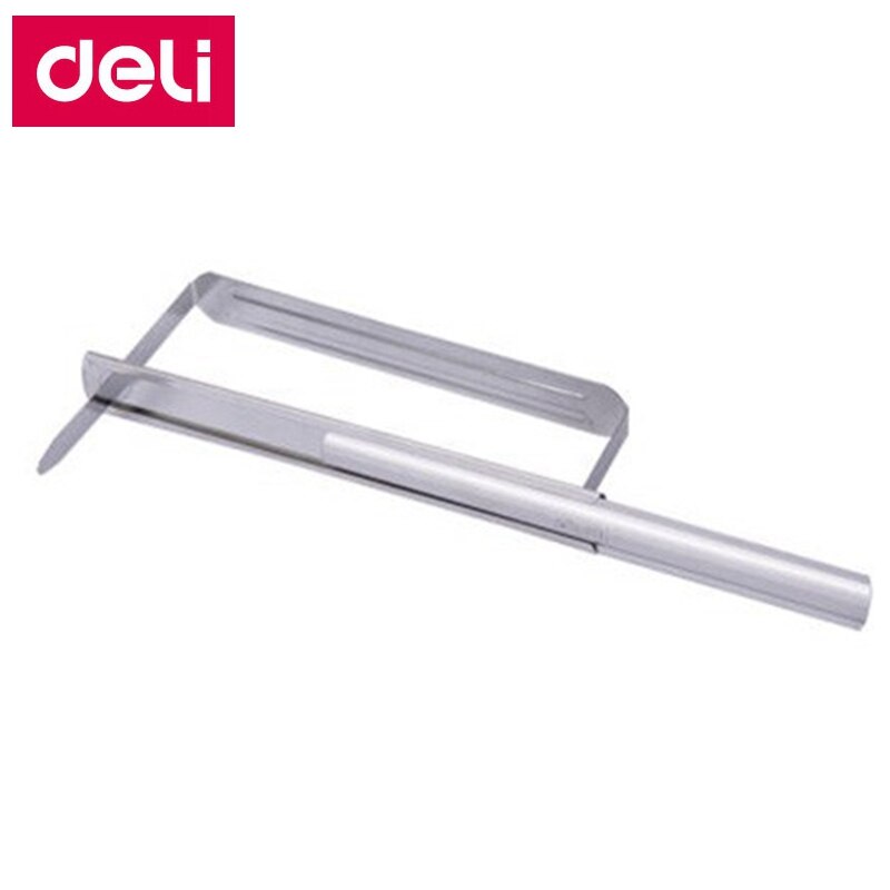 10PCS/LOT Deli 5547 Paper fasteners 80mm hole distance Metal hardware fasteners plastic fasteners binding suppliers