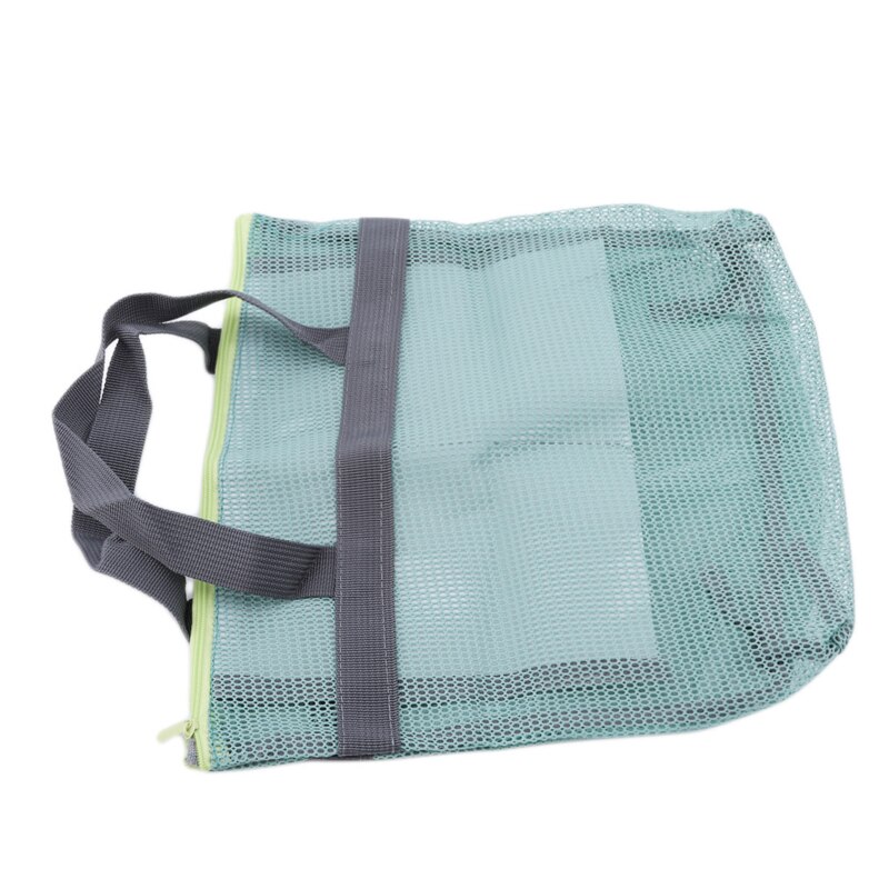 Reis mesh portemonnee tas cosmetische opbergtas make-up tas doos nylon effen casual