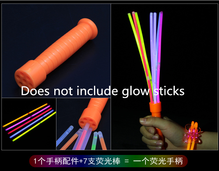 Party Fluorescentie Light Glow Sticks Armbanden Kettingen Neon Voor Wedding Party Glow Sticks Kleurrijke Glow Stick: shoubing