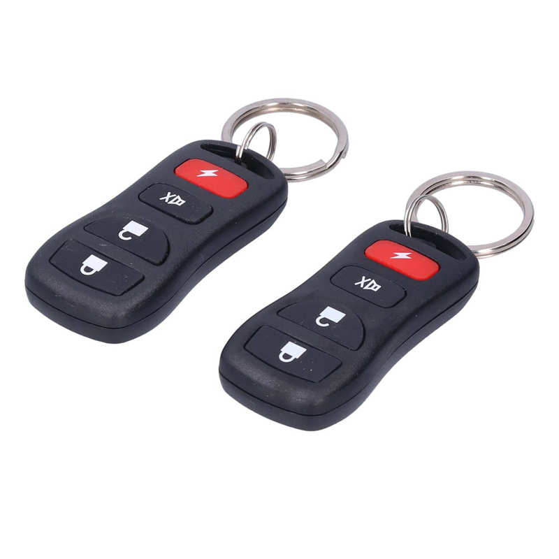 Central Locking Kit Auto Remote Control Central Lock Actuator Kit Keyless Entry System 12V W/LED Indicator