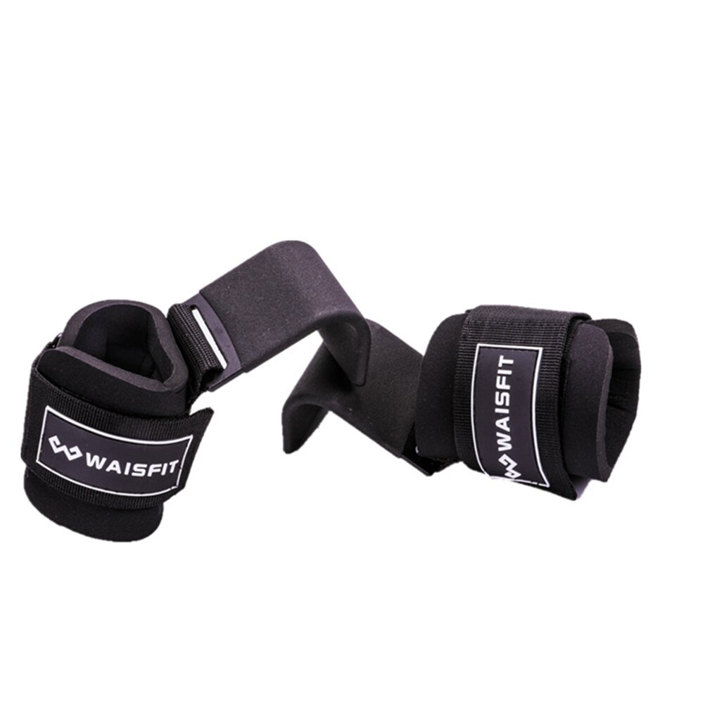 Weight Lifting Grip Hooks Lifting-Hook Hand-Bar Fitness Wrist Straps Heavy Duty Pull-ups Power Lifting Grips Padded Workout Hook