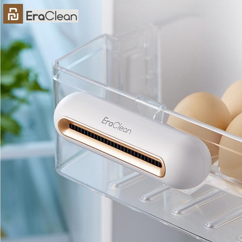 Xiaomi EraClean-Esterilizador desodorizante para frigorífico, purificador de ozono para el hogar y la cocina, mantiene el ambiente fresco, recargable, desodorante