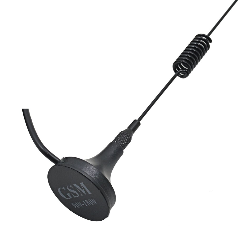Dual Band 3dBi TNC Male GSM GPRS Signal Booster Antenna - 9ft RG174 Cable, High Gain For Better Signal
