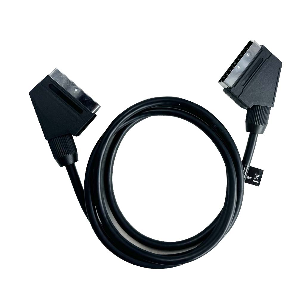 Cable Scart RGB Cable de vídeo Scart de 21 pines para TV Convertidores Scart a HDMI DVD STB Cable Scart a Scart de 21 pines