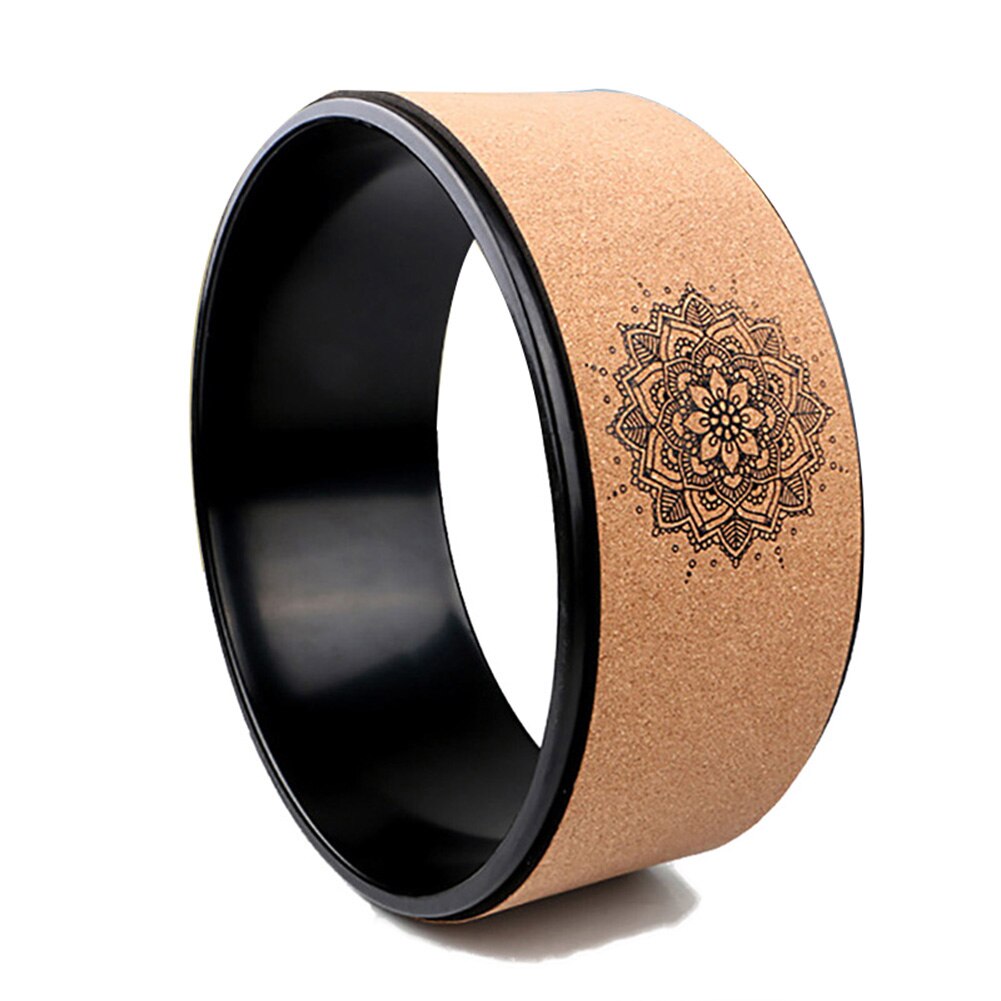 Yoga Pilates Wheel Cork Circle Back Stretch Roller – Diffusers Plus Oz