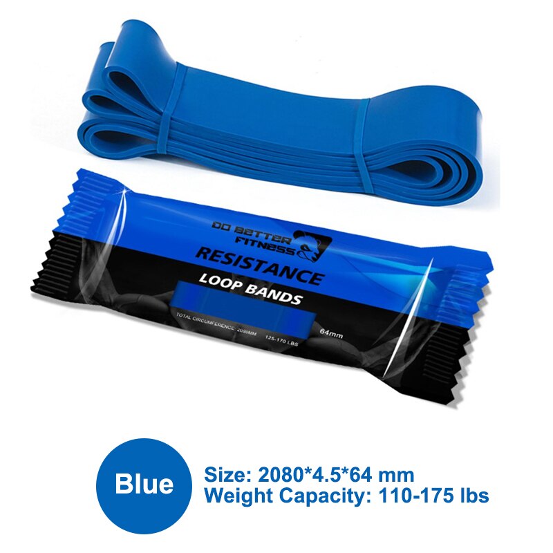 Bandas elásticas de estiramiento para ejercicio, 208cm, asistencia para entrenamiento físico, Pilates, entrenamiento en casa: 1pcs Blue band