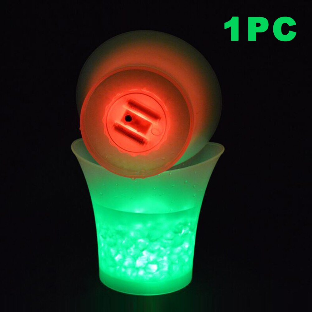 Forniture colorate per Barware a gradiente 5L KTV Fabala utensili da cucina per birra secchiello per il ghiaccio barra luminosa in plastica fresca