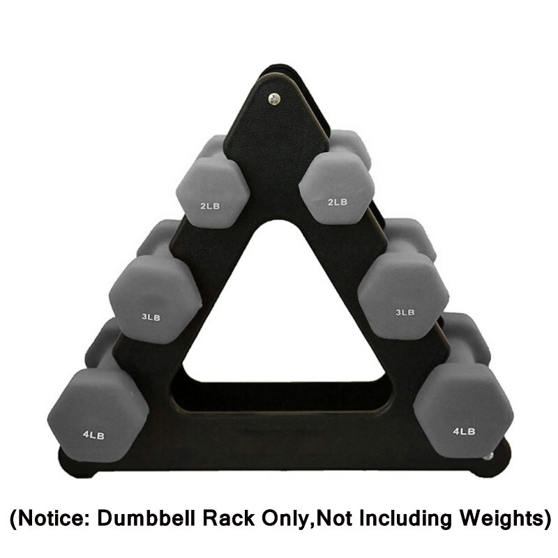 Dumbbell Rack Triangle Small Big Leaves Shape Dumbbell Holder Bracket Weight Lifting Home Fitness Gym Training Equipment