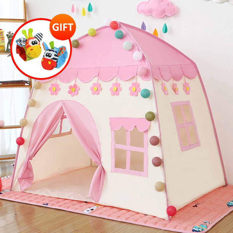 Speelhuis Cabana Infantil Kids Indoor En Outdoor Kasteel Tipi Baby Prinses Game Teepee Voor Kids Tent