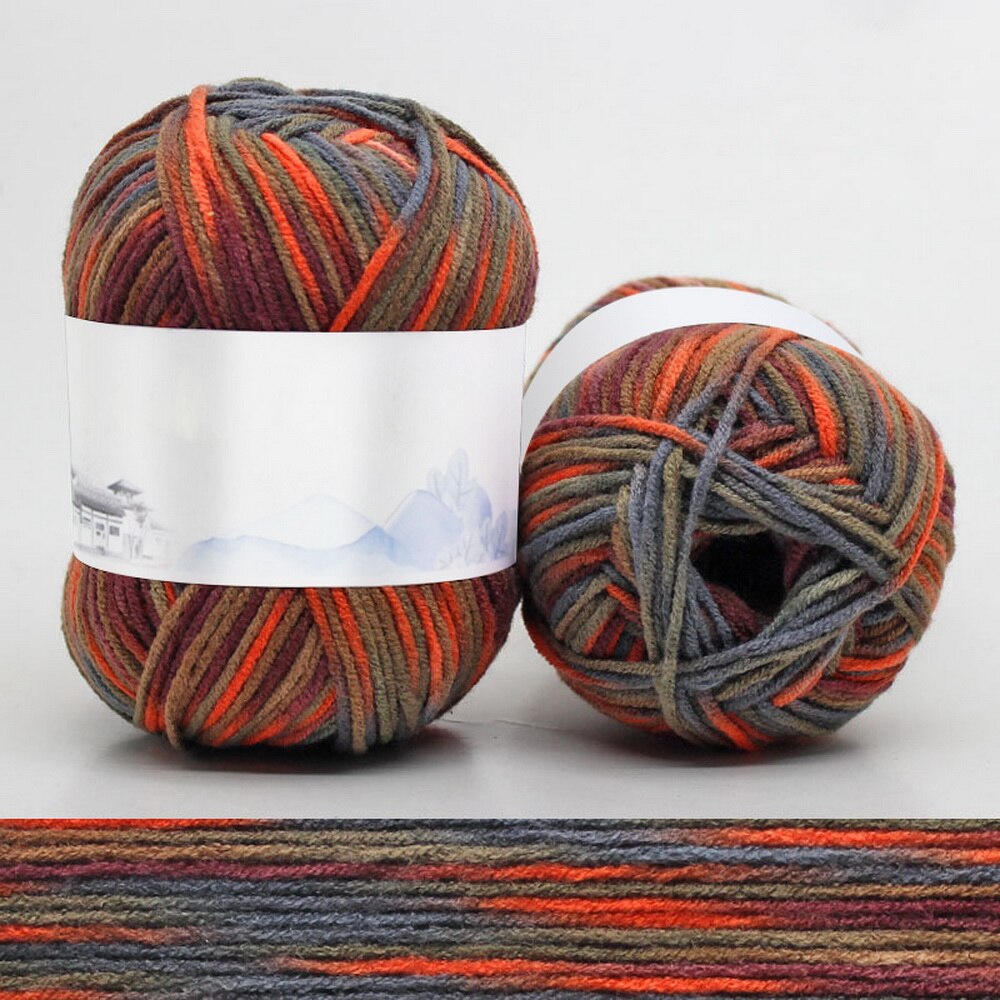 Milk Sweet Soft Cotton Baby Knitting Wool Yarn Milk Cotton Soft Baby Yarn For Hand Knitting 50g/ Crochet Baby Woolen: 20