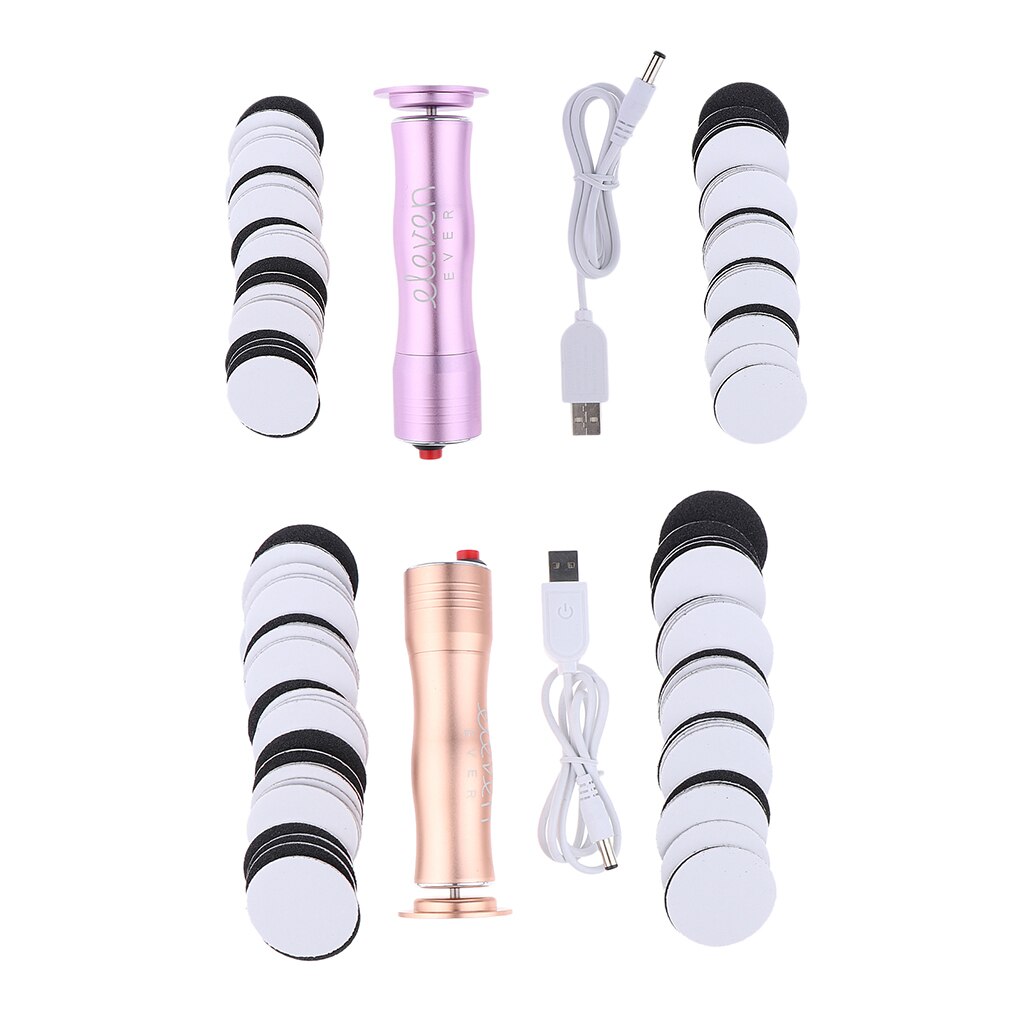 Professionele Elektrische Voet Eelt Remover Scheerapparaat Voor Voeten Droog Hard Dode Huid & 60 Pcs Vervanging Schuurpapier Schijf Schuren Pad