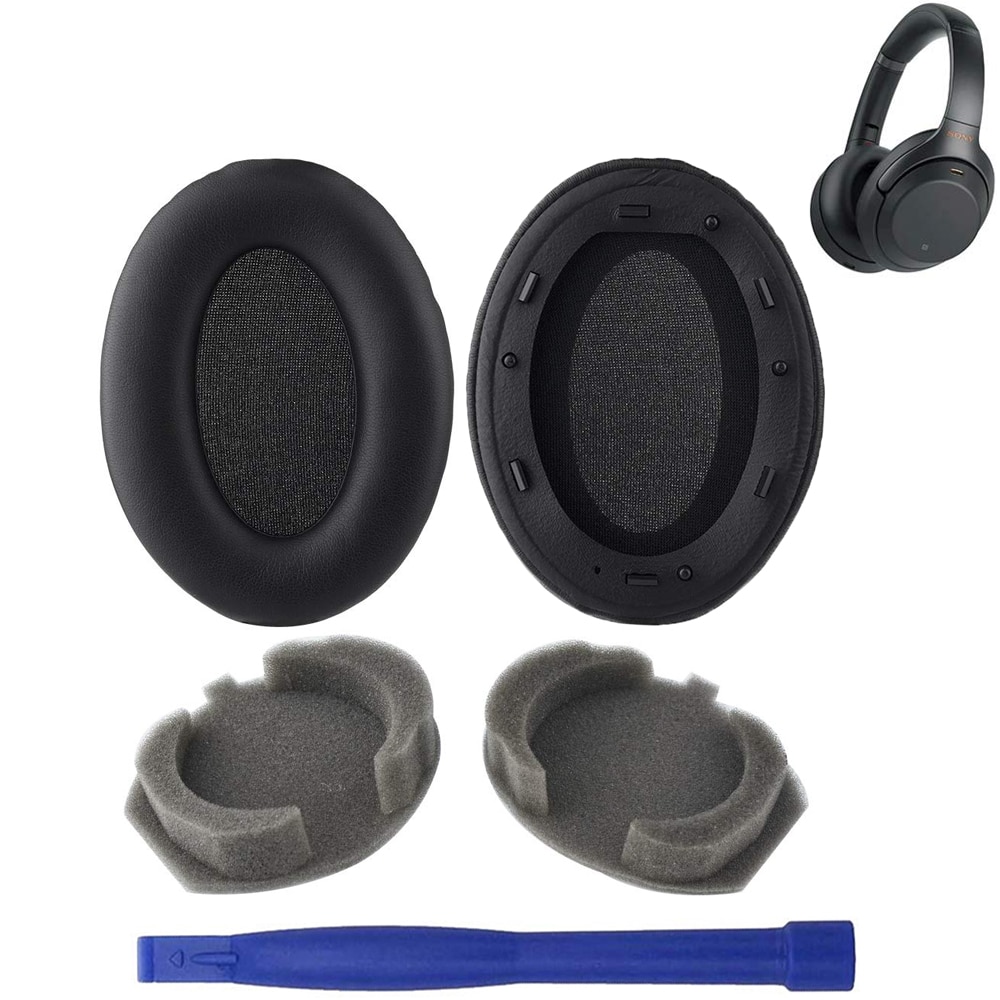 Replacement Earpads Memory Foam Ear Pads Cushion Parts For Sony WH-1000XM3 Wireless Noise Cancelling Headphones