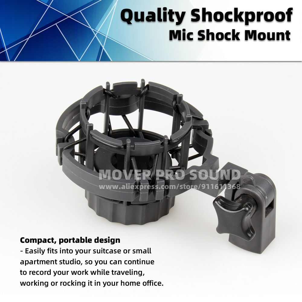 Soporte de micrófono de suspensión antivibración para AKG C214 C314 C414 C 214 314 414 B EB XLS XLII ULS, soporte de araña
