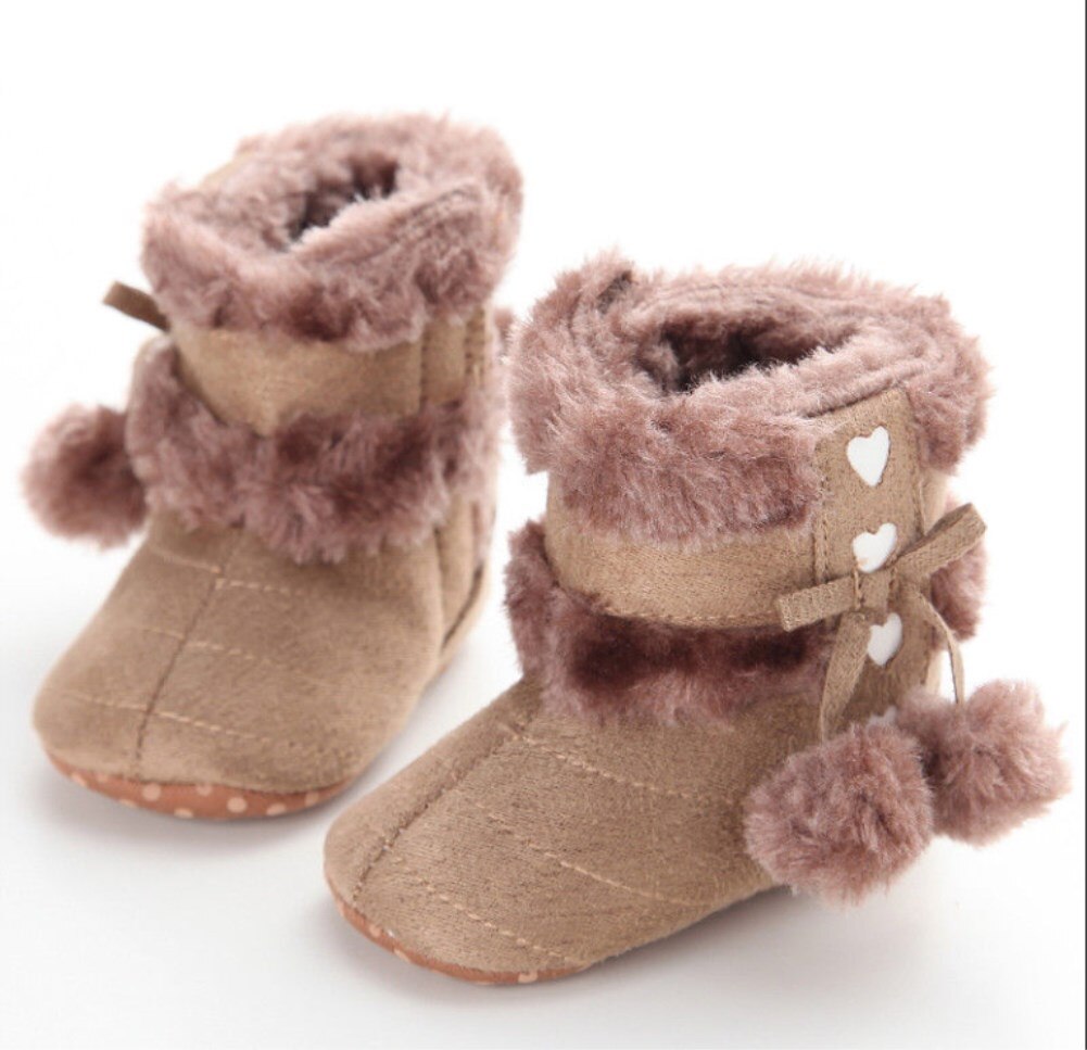 Taapero poikavauva tyttö talvi lämmin pinnasänky kenkä slip-on pehmeät mocassin kengät 0-18m talvikenkiä vauvoille taapero vauvan saappaat