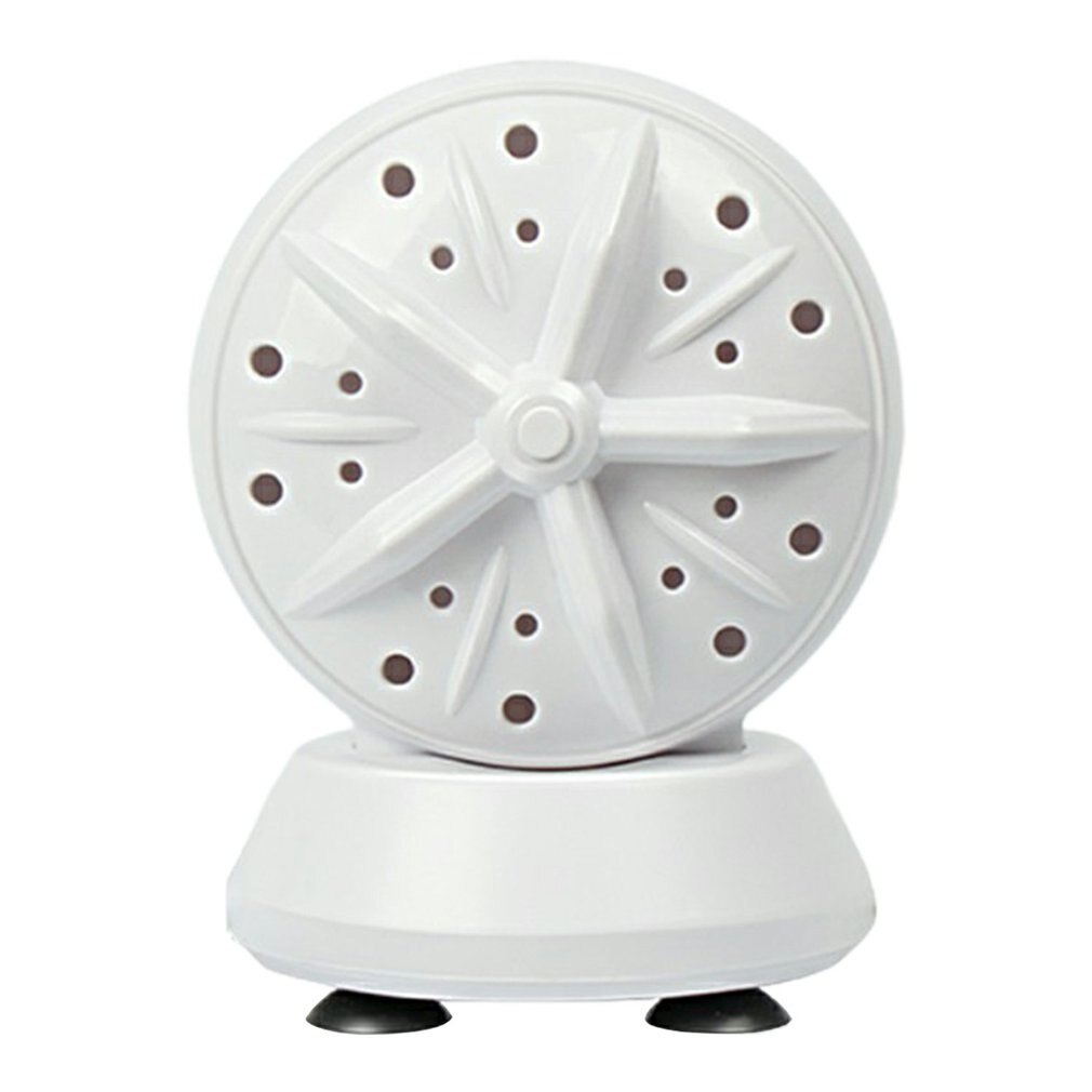 Ultrasonic Two-in-One Washing Machine Twin Turbo Bubble Washer Usb Rechargeable Mini Washing Machine: B-style automatic c