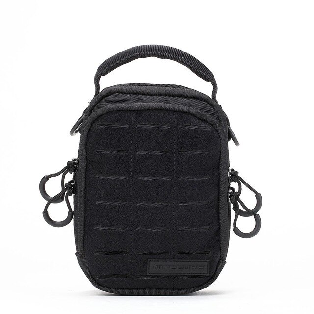 NITECORE NDP10 NDP20 NUP10 NUP20 NUP30 Utility Pouch Multifunctional Daily Pouch Portable Outdoor bag for flashlights Tools: NUP20 black