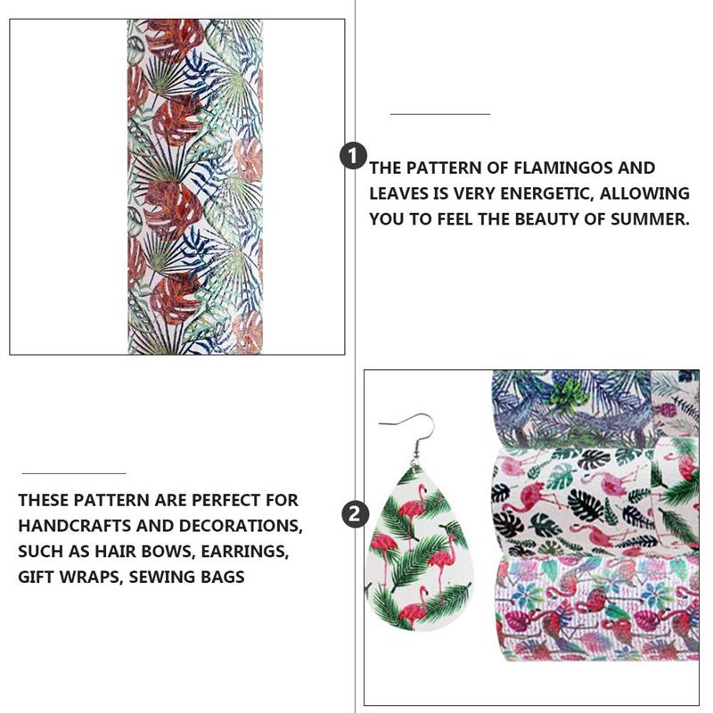 10 Stuks Lederen Vel Materiaal Oorbel Maken Vel Leer Stof Gedrukt Leer