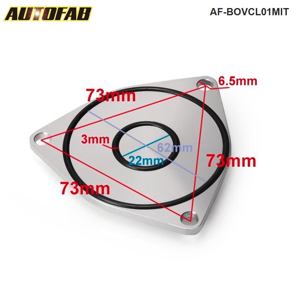 Bypass Valve Block Plate Blow Off Valve CBV Blocking Plate For Mitsubishi TD04HL turbocharger AF-BOVCL01MIT