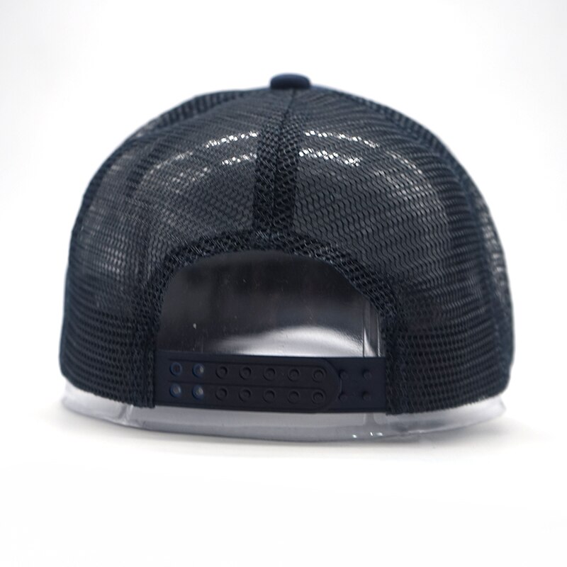 Enkel sommerhette fast bomulls Mos lokk snapback hatt unisex sol lokk trucker lokk