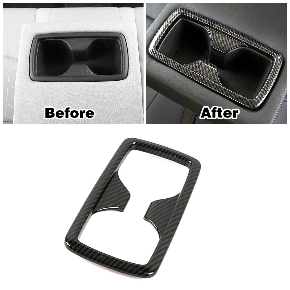 For Toyota Rav 4 Rav4 5 Gen Carbon Fiber Printed ABS Interior Moulding Center Console Dashboard Modify Decoration: Style G