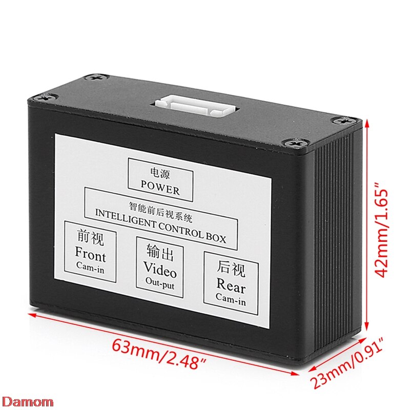 Parking Intelligent Control Box 2Ch Car Camera Image Video Automatic Switch