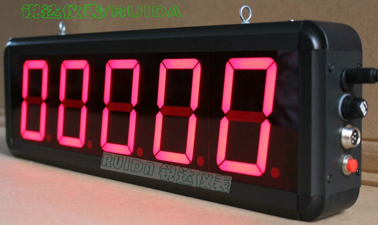 Assembly line 1.4 inch LED digital display counter, infrared sensor automatic counter conveyor belt register