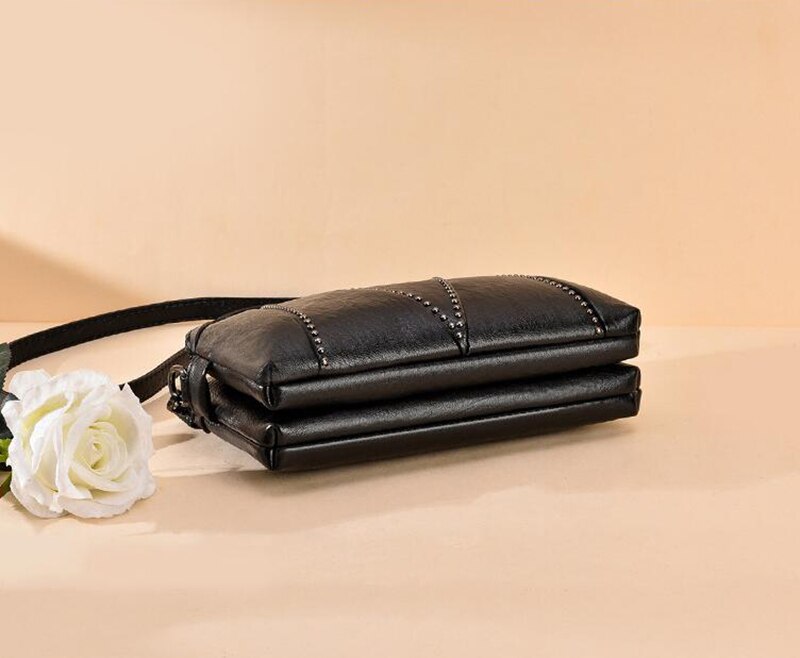 SMOOZA Frauen Handtasche Weichen pu Leder Schulter umhängetasche Luxus Damen Umhängetaschen Weiblich Bolsas