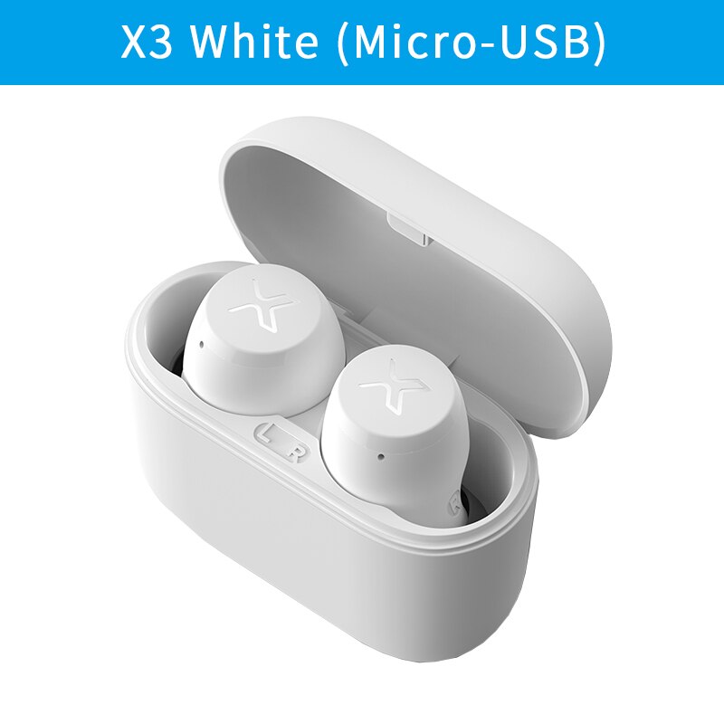 Edifier X3 Tws Drahtlose Bluetooth Kopfhörer Bluetooth 5,0 Stimme Assistent Touch Control Voice Assistent Bis Zu 24hrs: X3 White (USB)