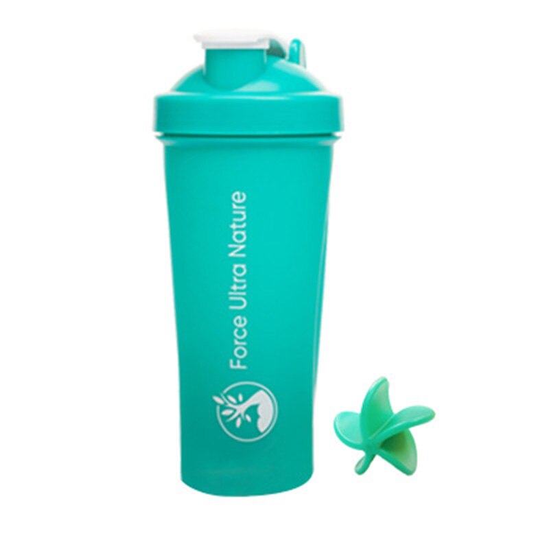 Gym Protein Powder Shaker bottle Water Bottles Shake Cup Kettle Hidro Flask Portable Sport Fitness 600ml Eco Friendly Drinkware: B5