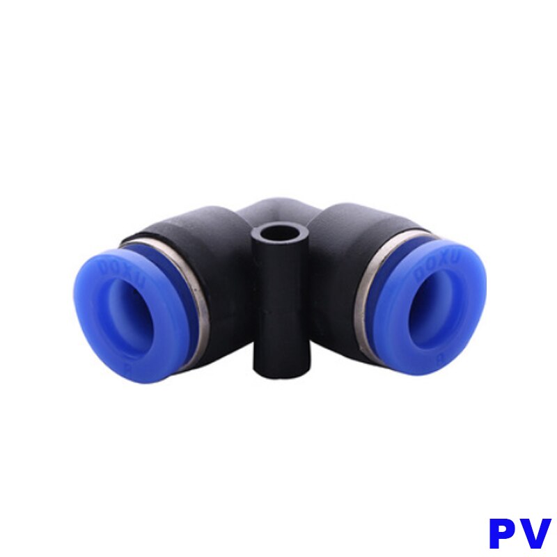 1Stck T/Y/L/Gerade Typ PU/PV/PY/PE/PM/PZA/PK/HVFF/Pneumatische Armaturen Für Luft/Wasser Schlauch Rohr Stecker 4/6/8/10/12/14/16mm: verrotten / 1/4"