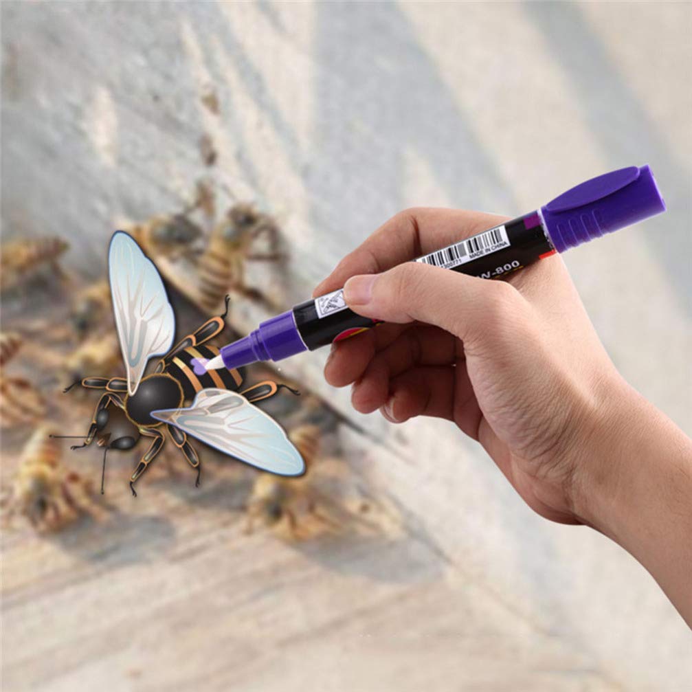 1Pcs Queen King Bee Markeerstift Marker Pen 8 Kleuren Optionele Queen Bee Onschadelijk Markering Pen Dier Bijenteelt Gereedschappen