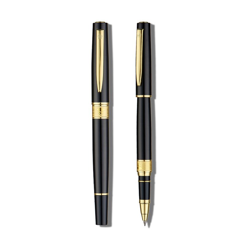 Hero Signature Pen Black Ink Pen Metal Ballpoint Pen Luxury Pen High-end Business Office Writing Signature Pen Gel Pen Box