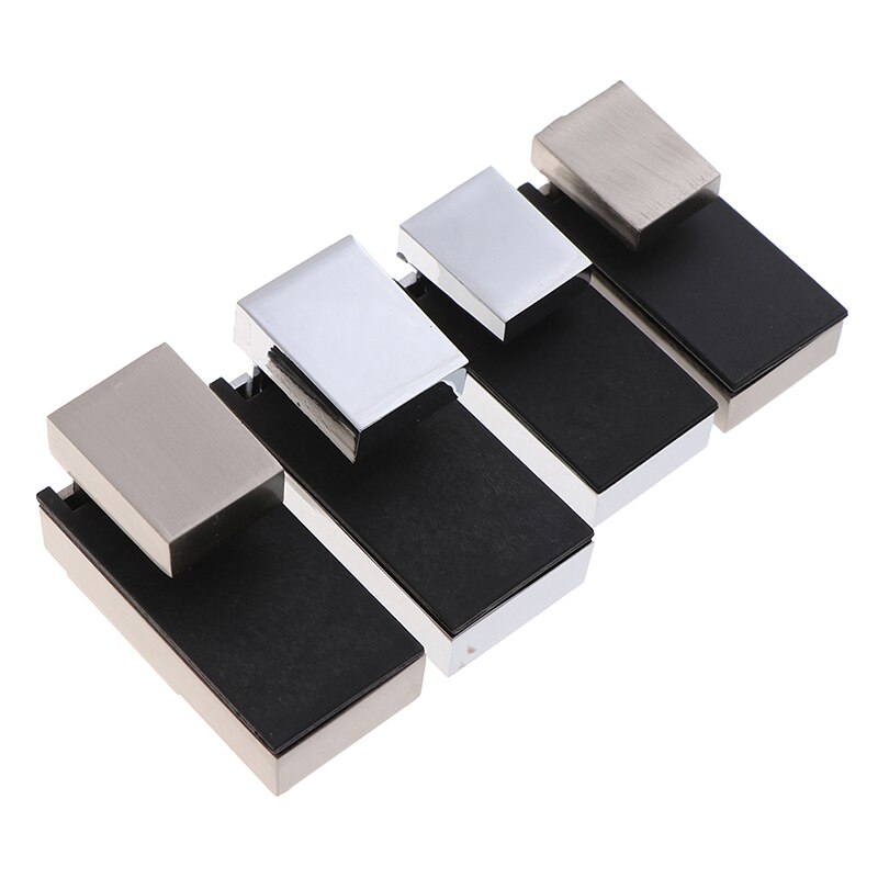 1Pc Verstelbare Glazen Klemmen F Klem Planken Holder Hoek Beugel Zinklegering Voor Load Glas Clips Grote, kleine Zinklegering