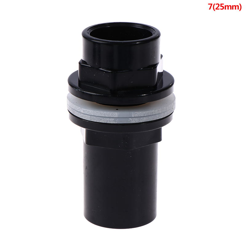 20-50mm PVC Connectors Thicken Fish Tank Pipe Garden Drain Pipe Adapter: A2