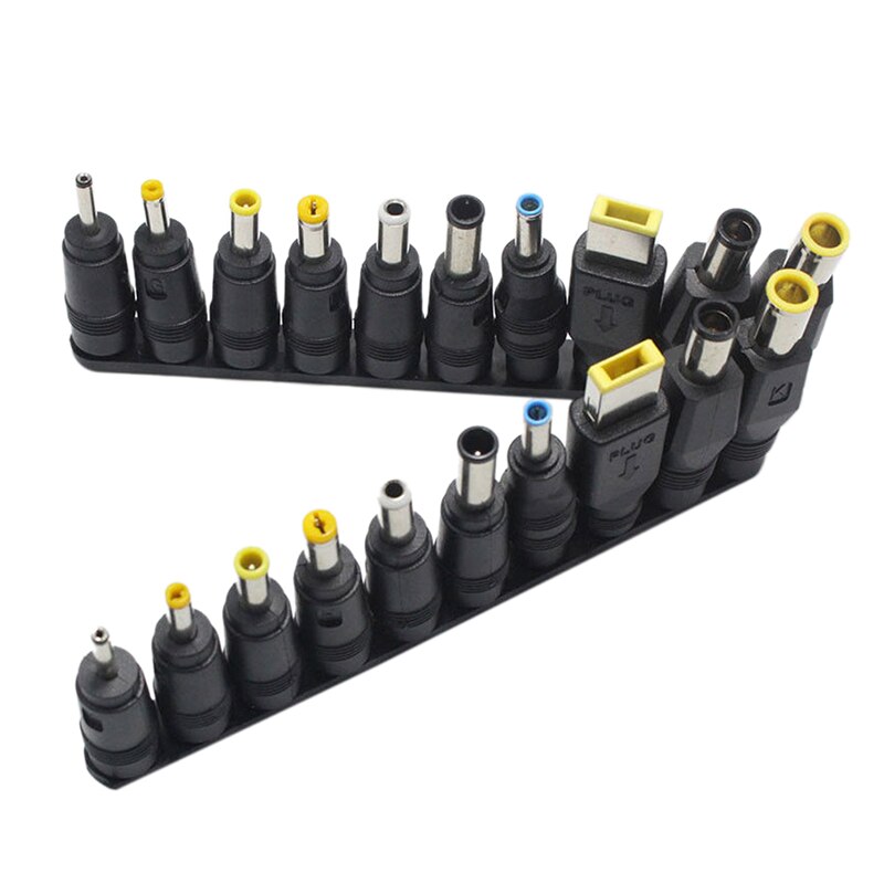 10 embouts prise universelle cc 5.5mm x 2.1mm connecteurs chargeur convertisseur adaptateur pour ordinateur portable