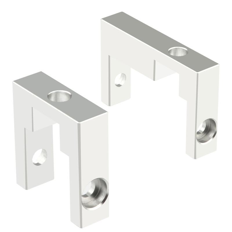 3D Printer Parts 2040 Aluminum Profile Fixed Block Outline MGN12 Linear Guide Fixed Block With Screw Nut Accessories