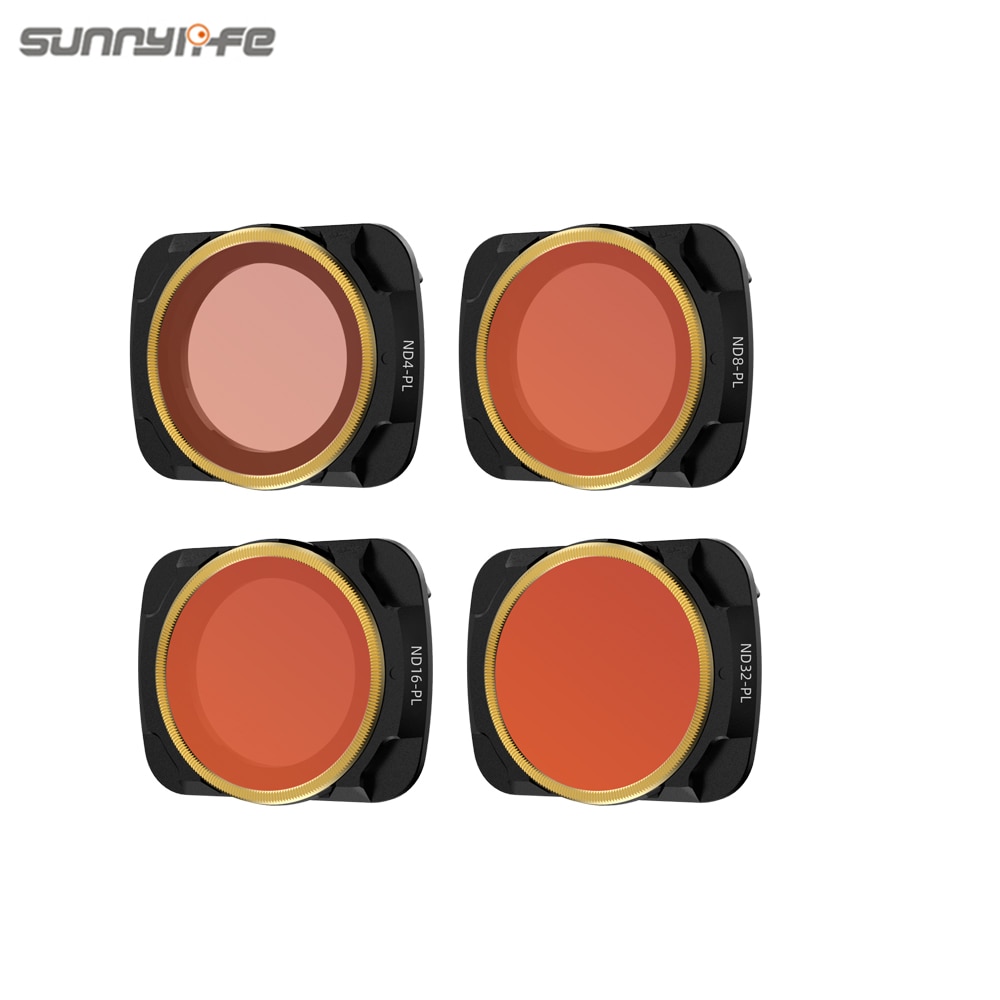 Sunnylife ND-PL Filters Set Lens Filter ND4-PL ND8-PL ND16-PL ND32-PL Lens Filter Voor Mavic Air 2 Drone Camera Accessoires