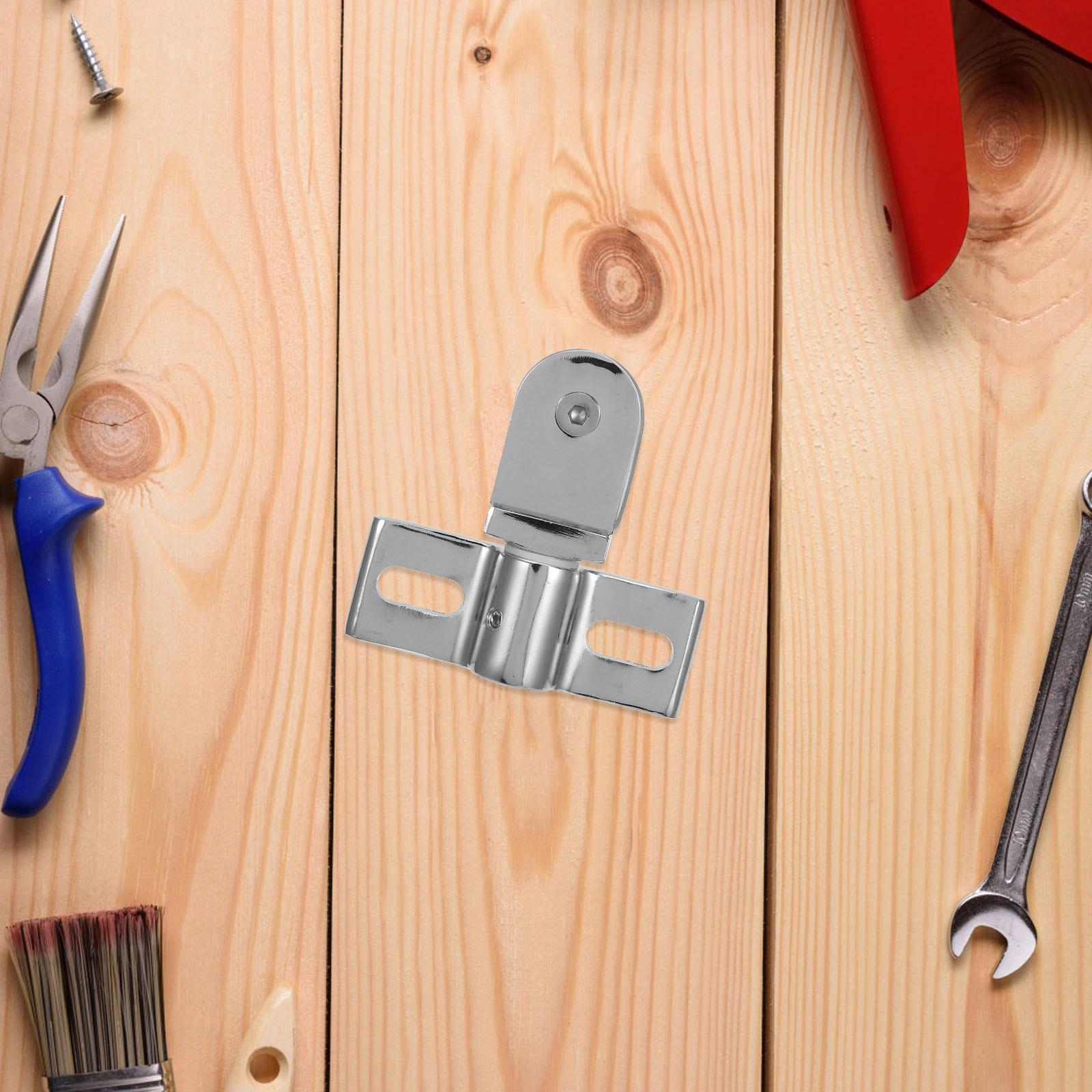 Shower Pivot Hinge Thickened Stainless Steel Glass Door Hinges Heavy Duty Bathroom Hardware Pivot Door Clamp Replacement Part