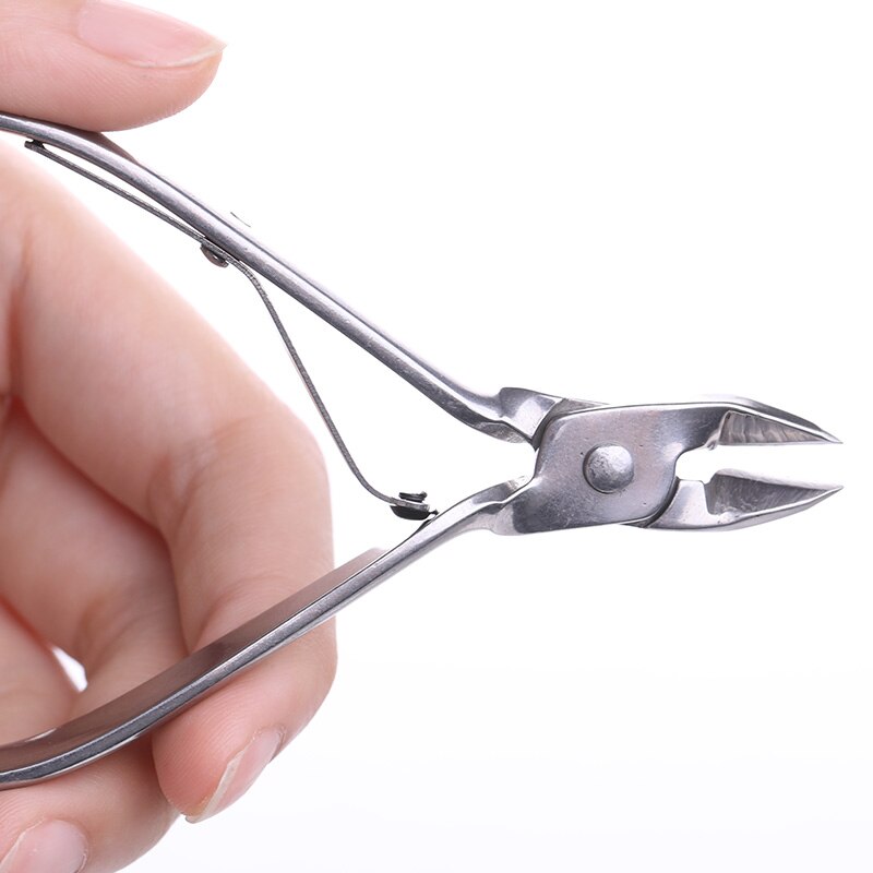 Geboren Pretty Cuticle Nail Nipperclipper Rvs Dode Huid Remover Tweezer Trimmen Clipper Pedicure Nail Tool