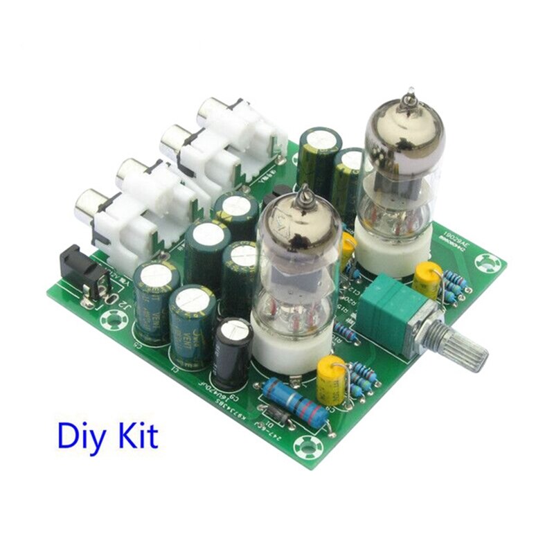 Tube Amplifiers Audio board Amplifier Pre-Amp Audio Mixer 6J1 Valve Preamp Bile Buffer Diy Kits