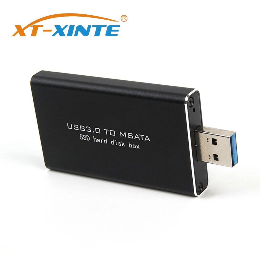 Boîtier Mobile USB XT-XINTE vers mSATA, adaptateur de disque dur, USB 3.0 vers mini SATA, 5Gbps, M2 SSD, boîtier Mobile 3.0