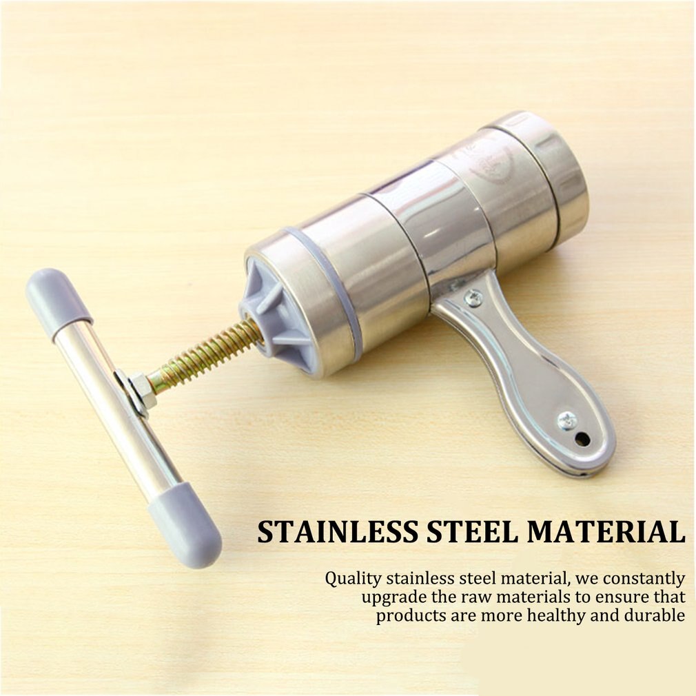 Stainless Steel Manual Pasta Machine Family Small Manual Pasta Machine Manual Pressure Noodle Pressing Noodle Machine