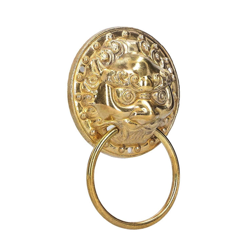 Deurklopper Pull Leeuwenkop Deurklopper Messing Antieke Deur Kloppers Voor Voordeur Home Decor Meubels Handvat