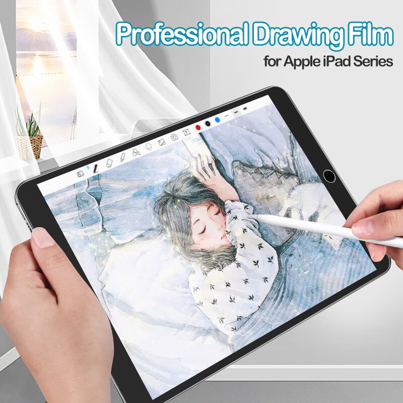 Matte Paper Like Film Screen Protector for iPad 10.5 10.9 11 inch Thin Drawing Film for iPad Air 4 1 2 3 9.7 10.2 mini 4 5