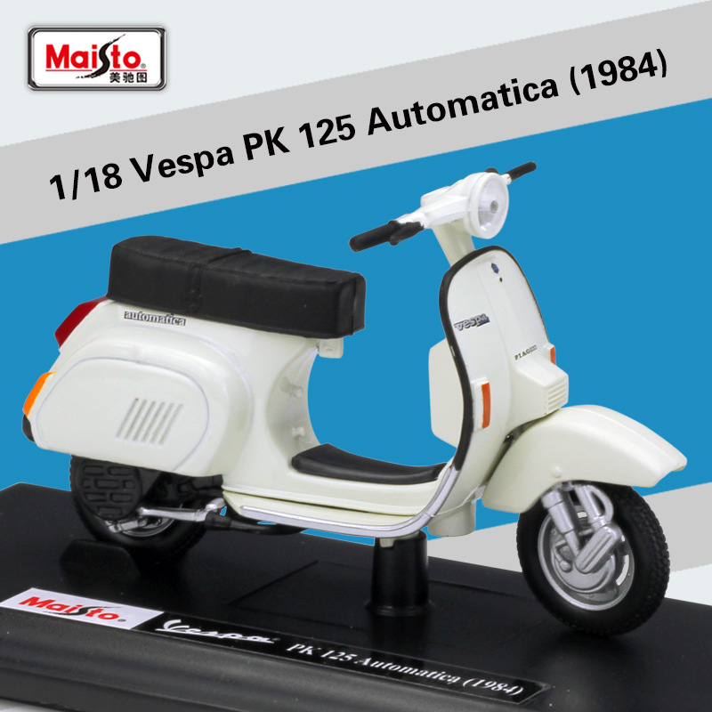 1:18 Maisto Vespa Hoverboard E Skate Elettrici Moto In Metallo Pressofuso Modello di Moto Da Collezione: 7