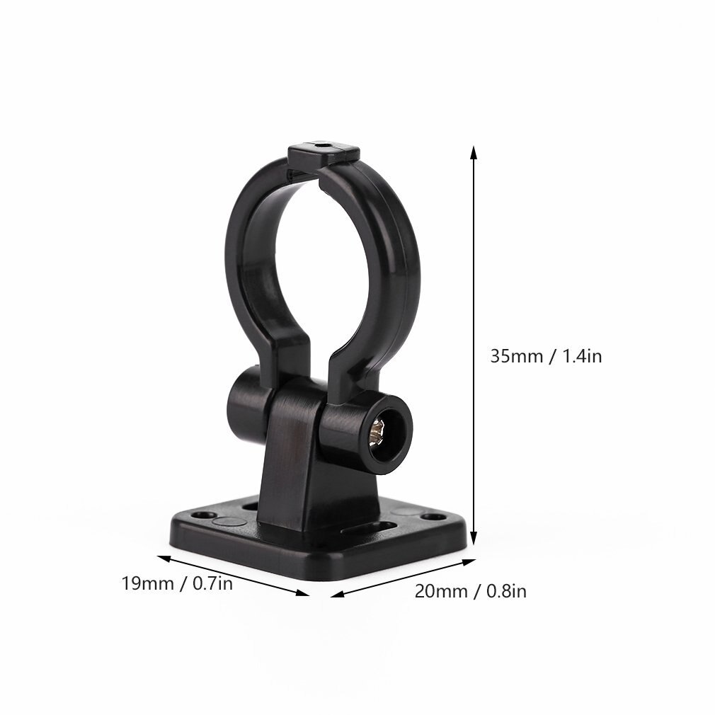 Zwart Mini Plastic Licht Gewicht Compact Camera Bracket Stand Houder Professionele Mode Mooie