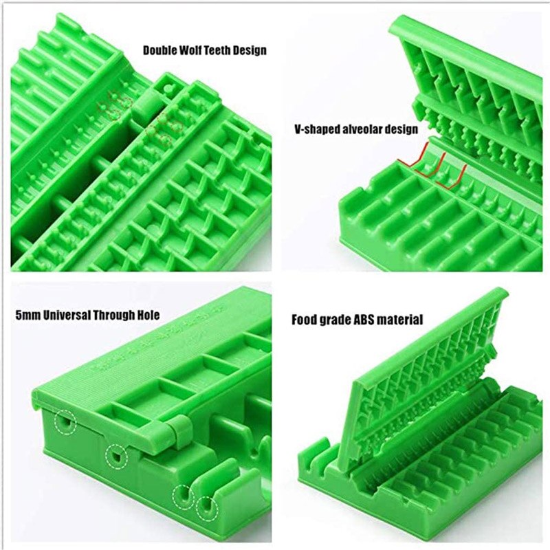 Barbecue Skewers Food Grade PP BBQ Kabob Skewer Maker Tools Easy Barbecue Kebab Maker Meat Skewer Machine BBQ Grill Skewers Tool