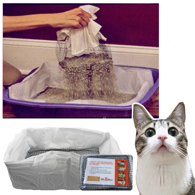 Cat Litter Grid Filter Bag